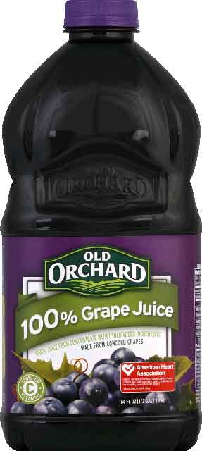 100% Old Orchard Grape Juice