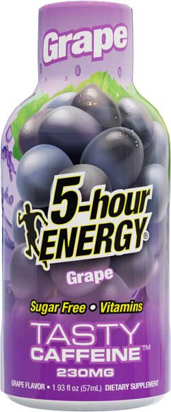 5-hour Energy Shot Drink Grape
