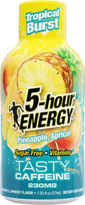 5 Hour Energy Drink Tropical Burt Flavor