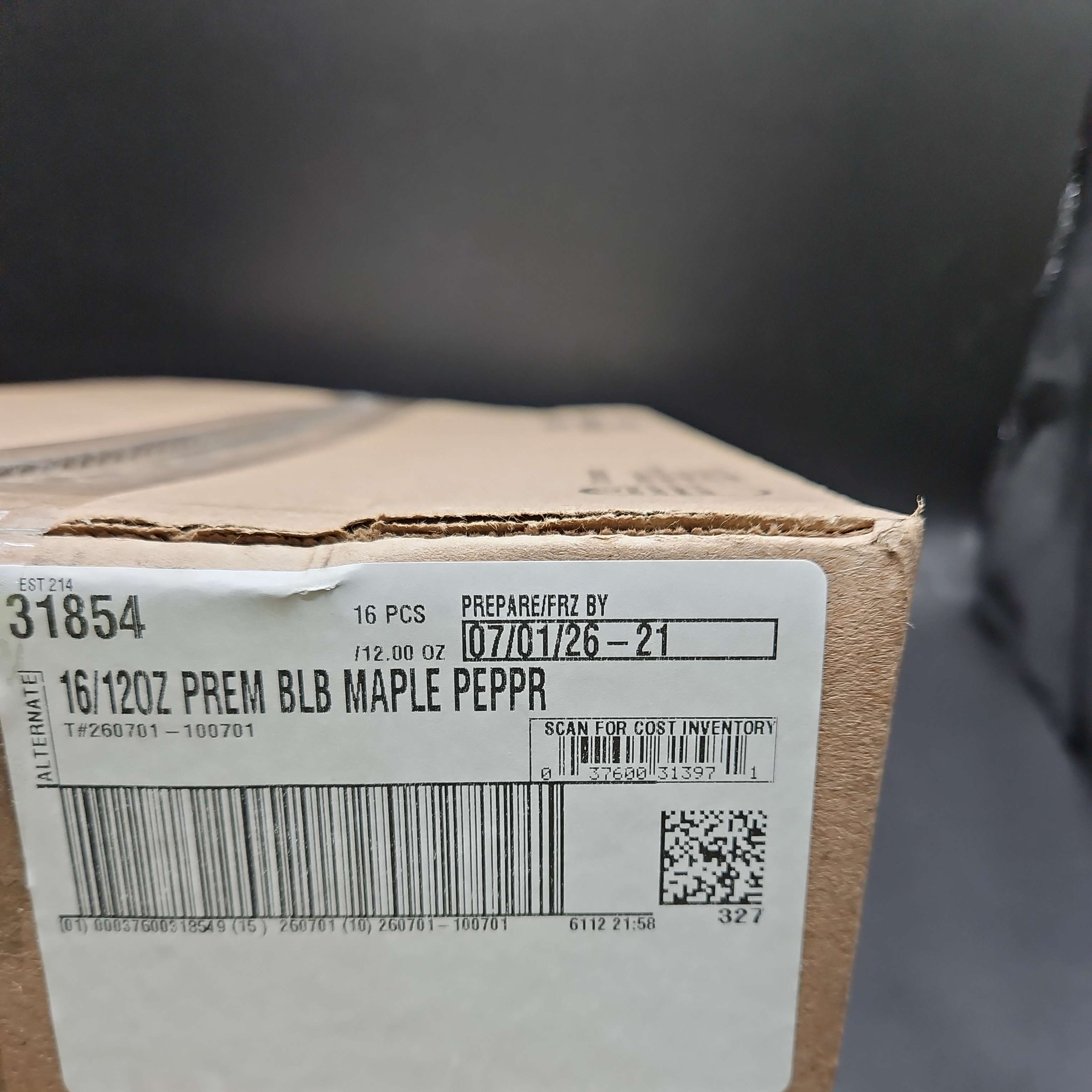 Black Label pepper Bacon